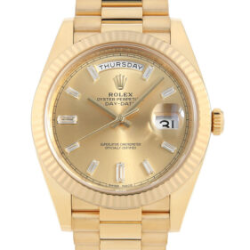 ロレックス デイデイト40 228238A シャンパン