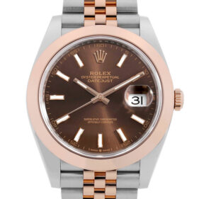 ロレックス デイトジャスト41 126301 ジュビリーブレス チョコレート