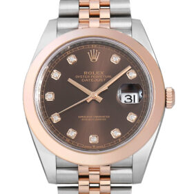 ロレックス デイトジャスト41 126301G ジュビリーブレス チョコレート